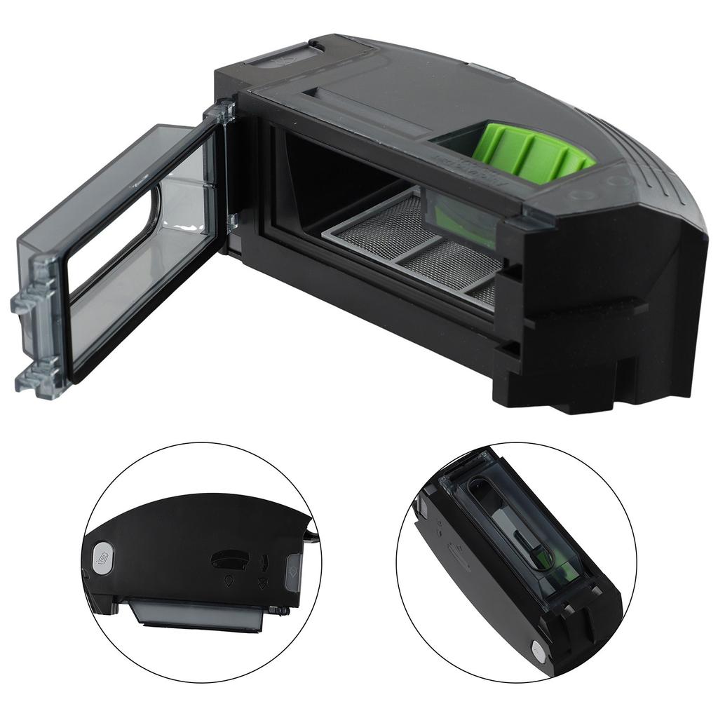 Efficient Dirt Bin for Roomba i1 For i3 i4 i5 i6 i7+ i7 i8 with Dust Management