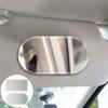 Shatterproof Stainless Steel HD Auto Visor Car Makeup Mirror Car Interior Cosmetic Mirrors