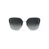 Louis Vuitton Floral Studded Irregular Shape Sunglasses Women sunglasses Silver Z2142U