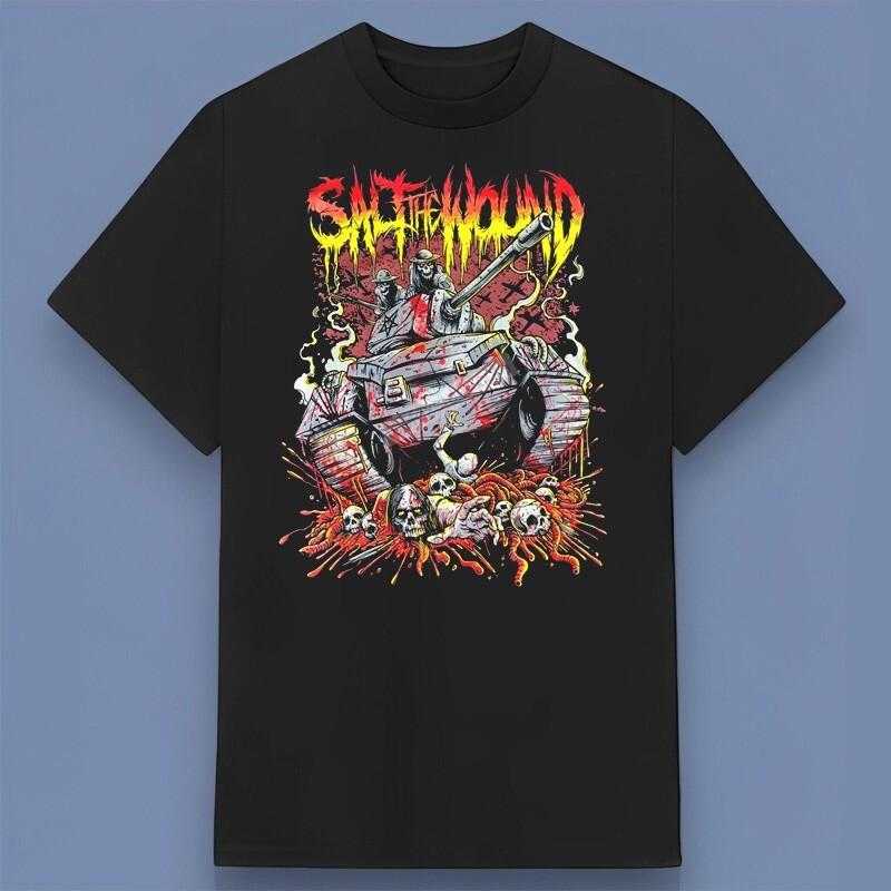 HOT Salt The Wound Band T Shirt Gift for Fans All Size S 4XL