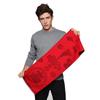 ELSYALN Chinese Red Modal Scarf A-D333