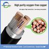 High Voltage ZC-YJV22 Copper Core Armored Flame Retardant Fire Resistant Single or Three Core Power Cable
