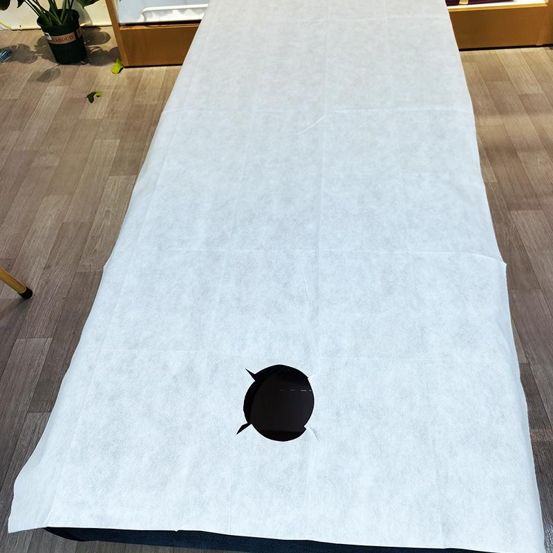 Disposable Non-Woven Breathable & Waterproof Massage Bed Sheets, Soft & Oil-Proof, For Beauty Salons, F^