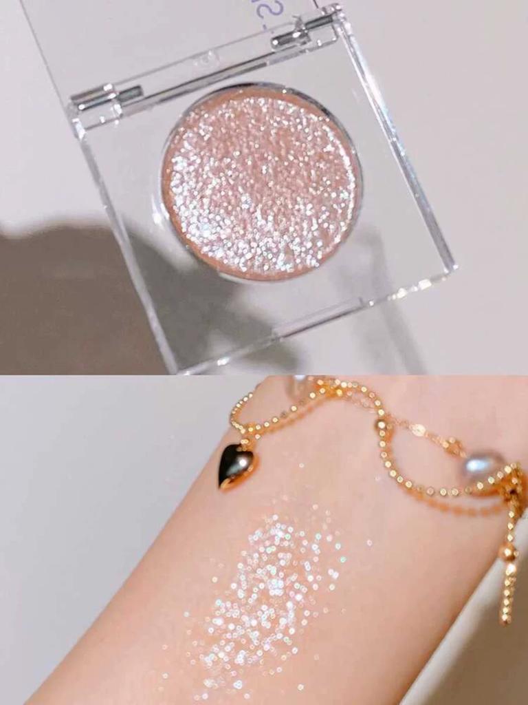 Xiaohongshu Cowherd and Weaver Girl Monochrome Eyeshadow Faiccia Fine Shimmering Powder Shimmer Brightening Shining Highlight Brand Flat