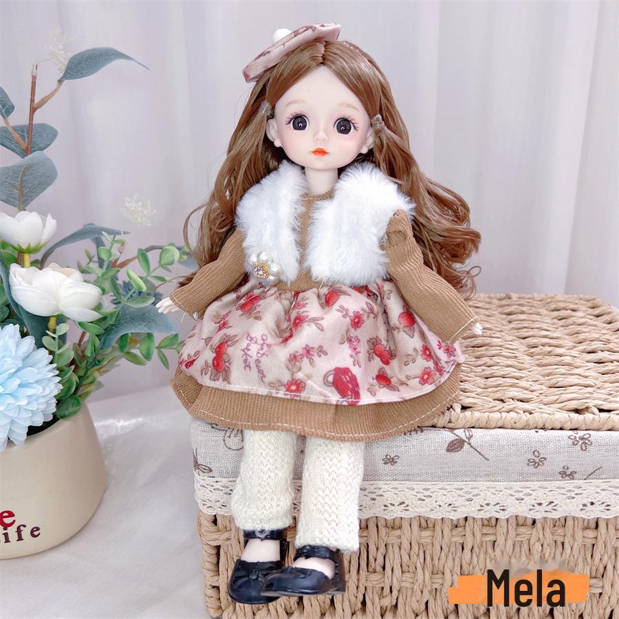 Набор кукол-принцесс 30 см - 20 шарнирных кукол BJD Girl, идеальный подарок на день рождения