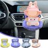 Car Decorations,Car Seat For Dolls Furry Cushion,Have A Seat Clips Onto Car , Includes Seat Leg For Desktop Display