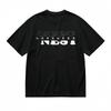 Men's T-shirt With Retro Code Graphic Unisex Black 100% Cotton Tee Summer USA