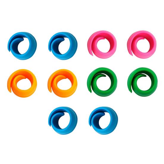 10/100 шт. эластичный скрученный держатель для ниток, многоразовый, с большой прочностью, сохраняет катушку с нитью в чистоте и организованности, швейная и вышивальная машина