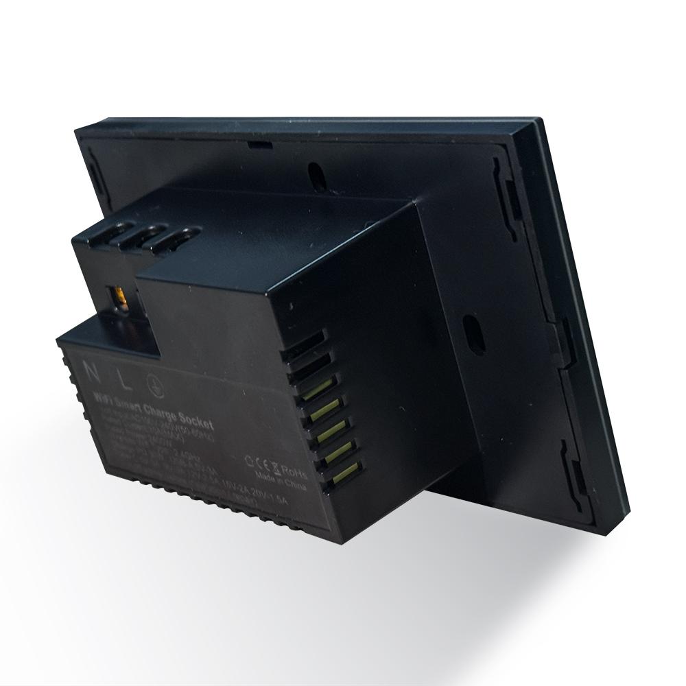 Melery Аргентинская настенная розетка WIFI Tuya Smart Australia Plug USB Type-C 30 Вт розетка Power Touch Sensor Remote от Alexa Google Home