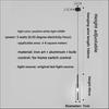 Подвесной светильник для спальни, современный минималистский цилиндрический минималистский гальванизированный длинный линейный подвесной светильник