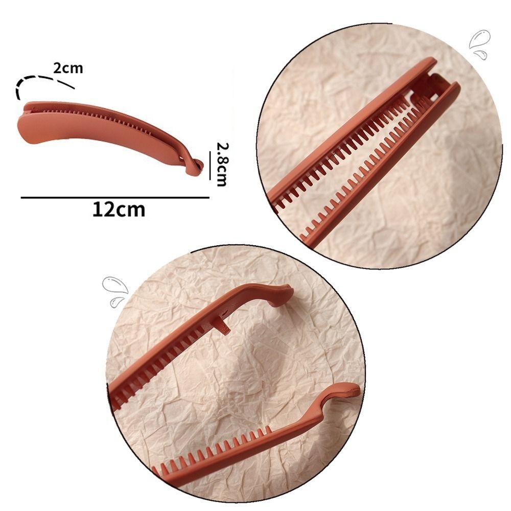 Elegant Cross Hair Claws Matt Ponytail Holder Hair Accessories Hair Barrettes For Women Girls