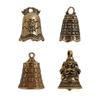 Brass Handicraft Die-casting Drop Magic Bell Key Car Button Wind Bell Tibetan Bronze Bell Creative Gift Home Feng Shui Pendant