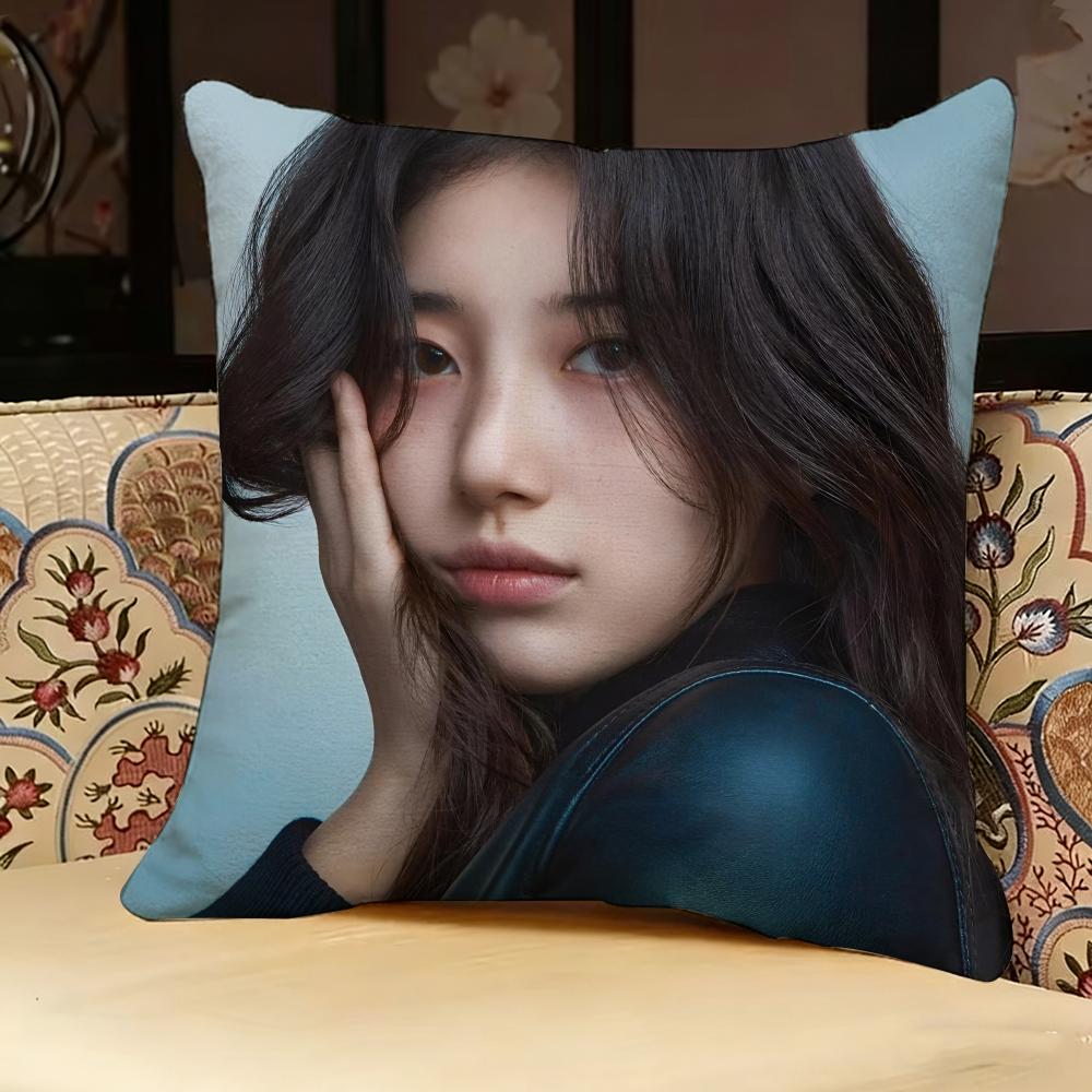 S-Suzy Actor Pillow Case Pillowcase, Double-Sided Printed, Sofa Cushion, Bedroom Headboard Pillow