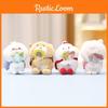 Adorable Plush Dog Toy Keychain Soft And Cuddly Doll For Girls Ideal Floral Gift