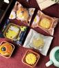 100Pcs Disposable Moon Cake Packaging Egg Yolk Pastry Chinese Mid Autumn Festival Machine Sealed Bags