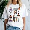 Shirt FeUnisex Hawkins Demogorgon Hip Hop Harajuku WILL Classic T Shirt Streetwear Colorful Grunge Graphic s