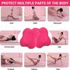 2pcs Yoga Portable Knee Pads Cushion Extra Thick for Knees Elbows Wrist Hands Head Foam Yoga Pilates Work Out Kneeling Pad