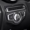 Car Styling Headlight Switch Buttons Decorative Covers Trim Interior Sticker for Mercedes Benz W205 C Class GLC Auto