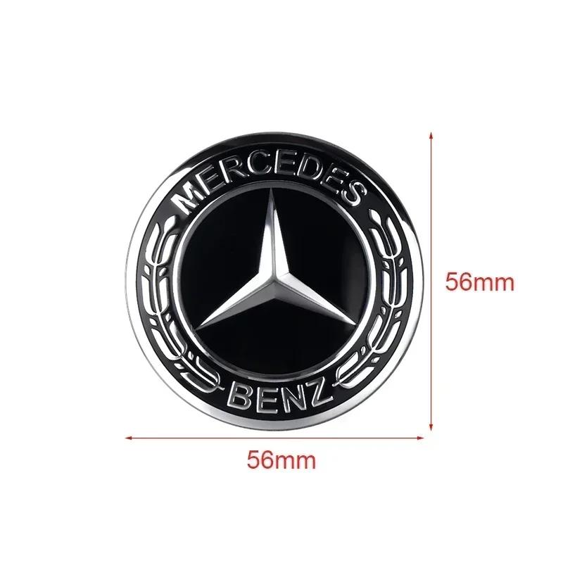 Для Mercedes Benz 4 шт. 60/63/68 мм Центральная заглушка колеса автомобиля Колпачок ступицы автомобиля Аксессуар Для MERCEDES BENZ AMG W108 W124 W126 W140 W168