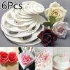 6 шт./набор симпатичных форм для выпечки помадка торт сахарная поделка роза цветок печенье форма резак для жевательной резинки