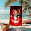 Christmas Gift Halloween Theme Bear Truck Coca Cola beach towel outdoor camping vacation swimming beach towel outdoor absorbent bath towel Y13