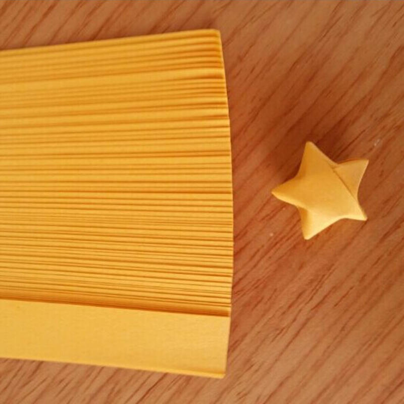 Origami Lucky Star Paper Strips Folding Paper Ribbons Colors
