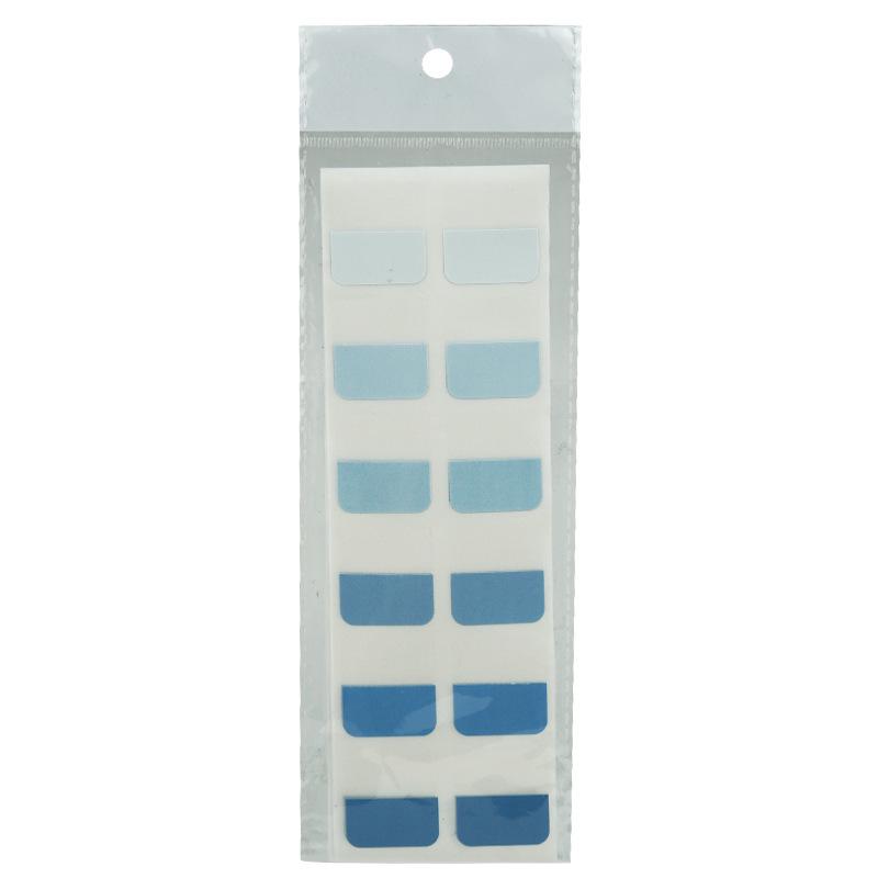 Transparent Writable Index Sticky Notes - Strong Adhesion Markers for Students