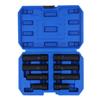 8 Pcs Lug Nut Socket Set 58 To 4564 Inch Cr Mo Steel Thin Walled Wheel Lock Removal Tool Kit