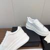 Little White Shoes Women's 2 Spring and Summer New Platform Panda Shoes Heightening Sports Shoes Comfortable and Breathable Casual Shoes