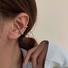 Ear Hole Chain Zinc Zinc Alloy Rhinestone  Hoop Earrings Cartilage Stud Ear Bone Clip Earring Ear Clip