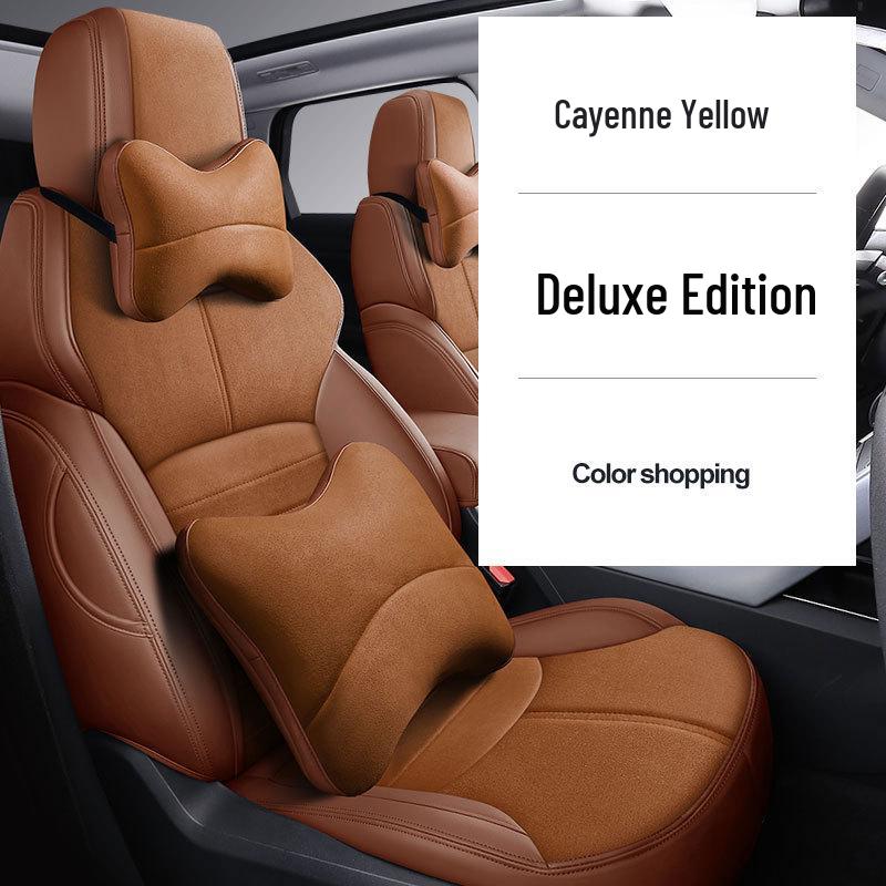 Замшевые чехлы на сиденья на заказ для Land Rover Range Rover Evoque - Полное покрытие, 5 сидений