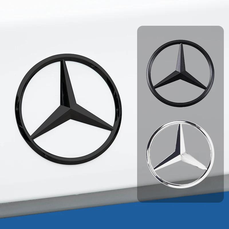 9cm ABS Car Rear Decal Trunk Emblem Sticker For Mercedes Benz S320 W164 W203 W204 W168 C180 E320 A200 CLA CLK CLS ML1 AG1
