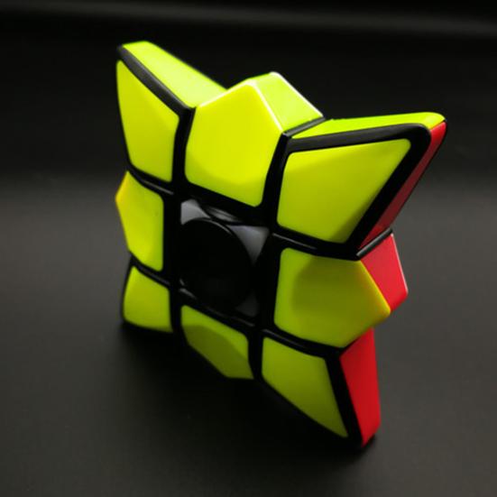 EDC Cube Spinner Гибкая красочная детская игрушка-спиннер для снятия стресса Cube Spinner для детей