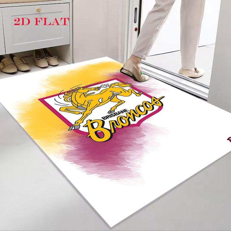 Broncos Roar Carpet Rug for Living Room Bedroom Home Sofa Decoration,Kids play Nonslip Floor Mat