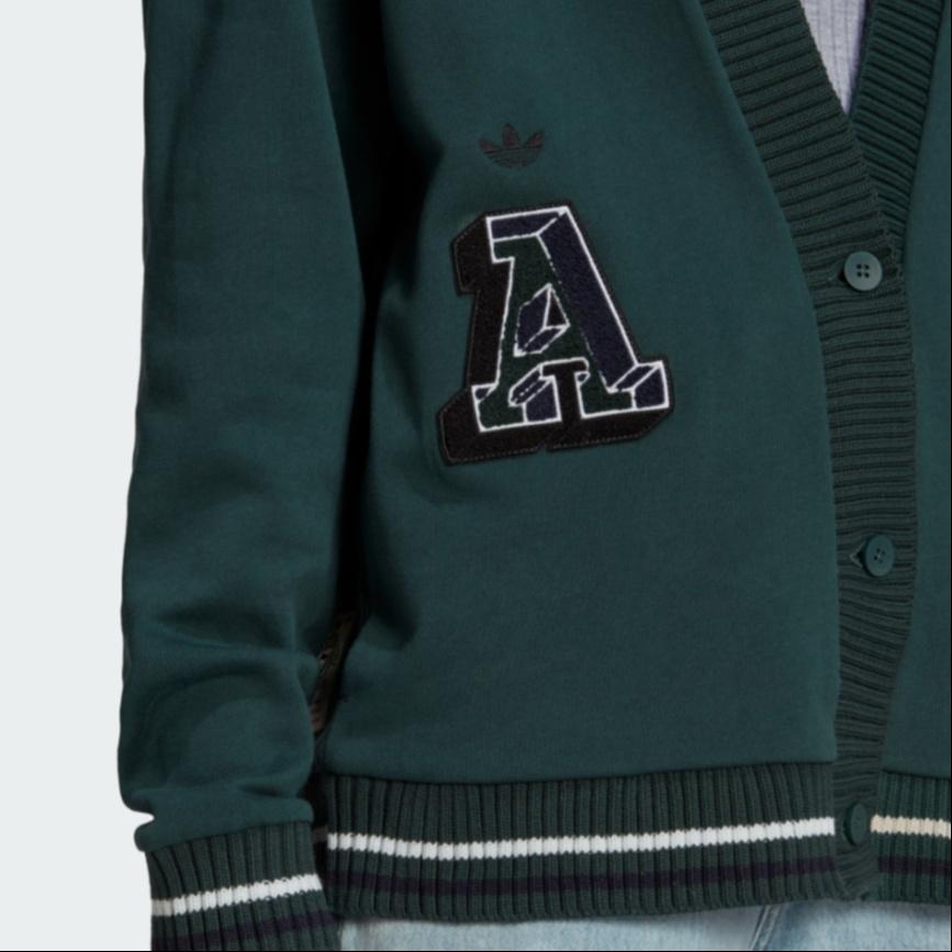 (WMNS) Кардиган adidas Originals Class of 72 Азиатский размер S 'Зеленый' Женский IA8322
