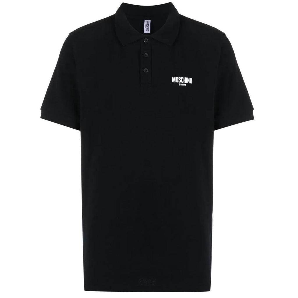 Moschino Unisex Adult Logo Cotton Polo Shirt