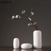 Ceramic Vase Nordic Style Desktop Ornaments Decoration of Living Room Wine Cabinet Hydroponic Vase Home Decoration Accessories