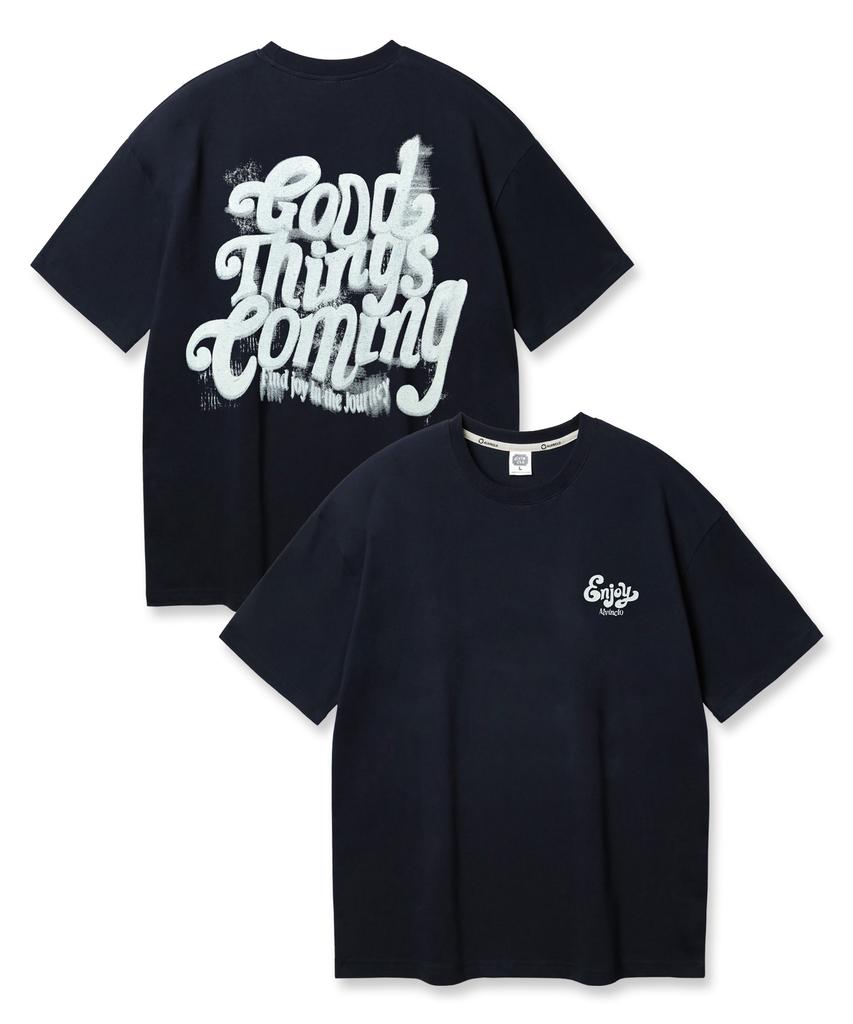 ALVINCLO Good Things Coming Oversized Short Sleeve Tee Ast4757 (5 Colors)