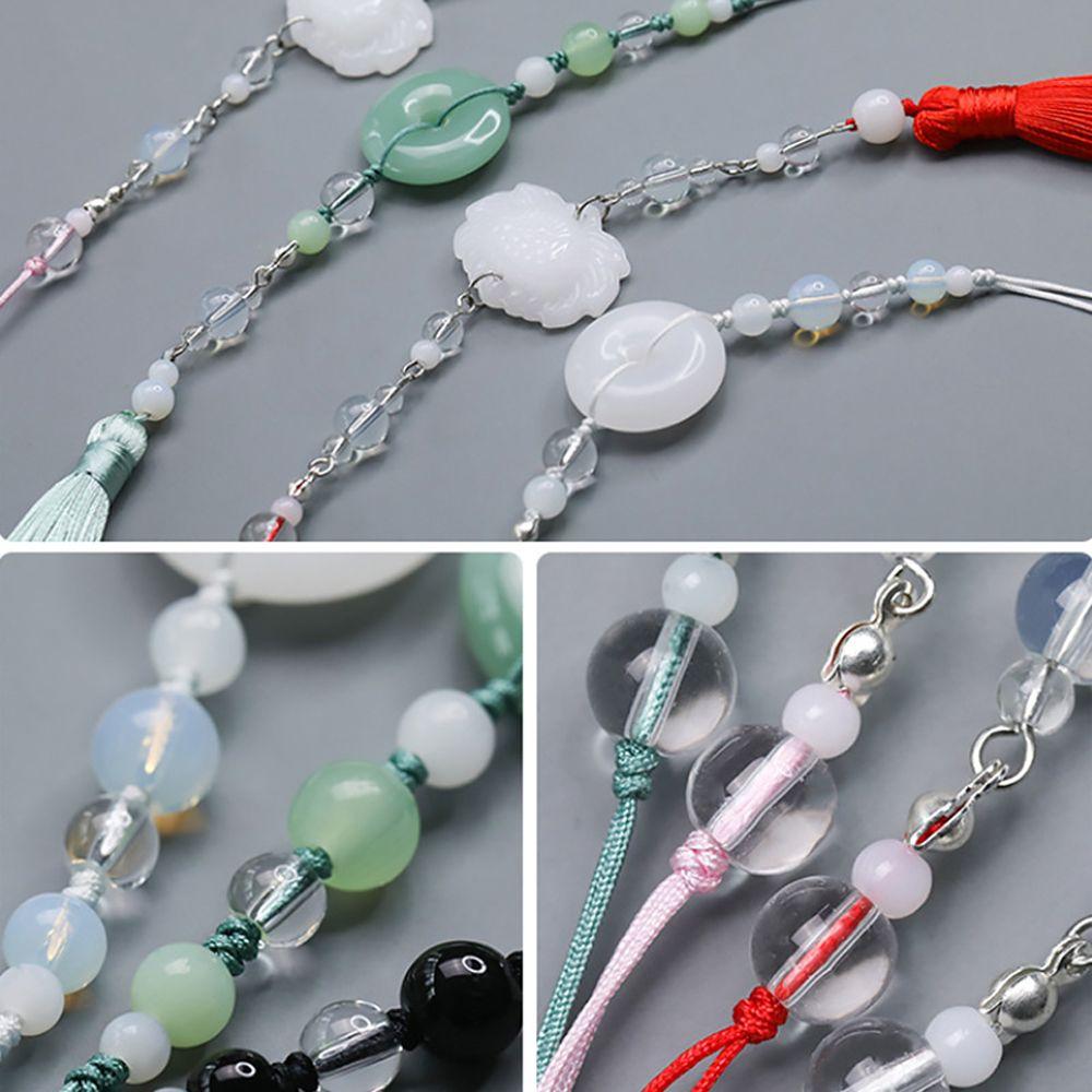 Classical Imitation Hanging Hanfu Tassel Pendant Imitation Lotus Pendant Waist Pendant