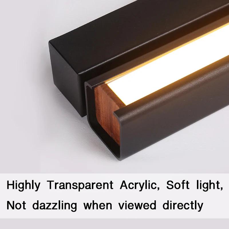 Современный светодиодный настенный светильник с поворотом на 350° для спальни, гостиной, настенные бра, светильник