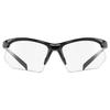 Фотохромные спортивные солнцезащитные очки для дороги UV Sportstyle 802 V Черные [Uvex] Велоспорт, Велосипеды, Бег, Защита от запотевания, Защита,