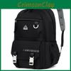 Fashion Versatile Oxford School Backpack Breathable Shoulder Straps Laptop 16in