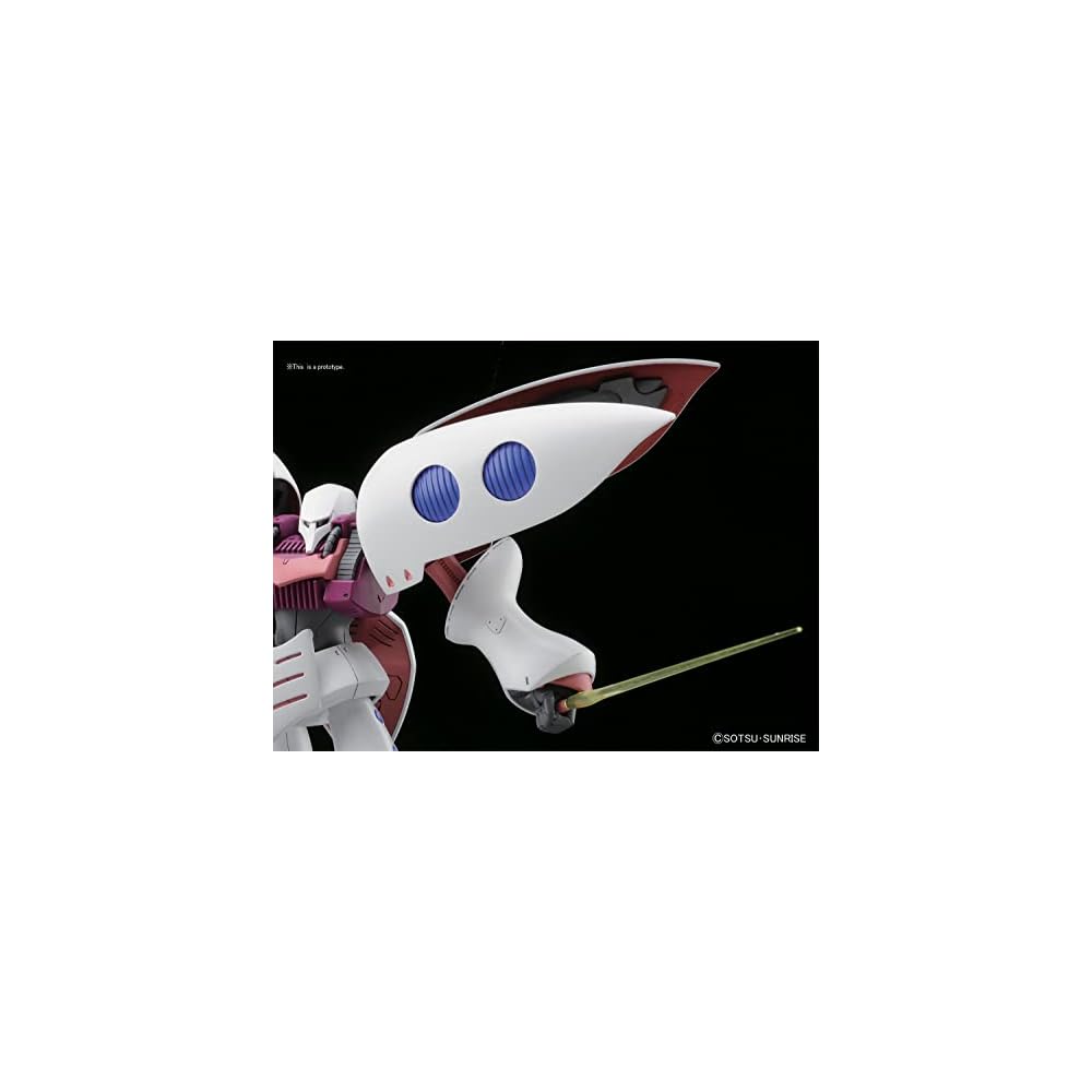 Bandai Spirits HGUC 195 Мобильный доспех Z Гандам Квебелей 1/144 Масштаб Пластиковая модель-конструктор с цветовой кодировкой