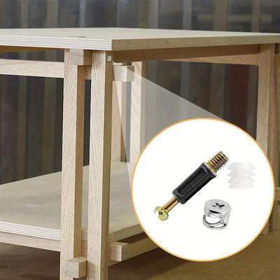 25 шт. соединительные кулачковые фитинги для мебели с дюбельными кулачковыми соединителями, винты для крепления мебели, гайка для шкафа и шкафа