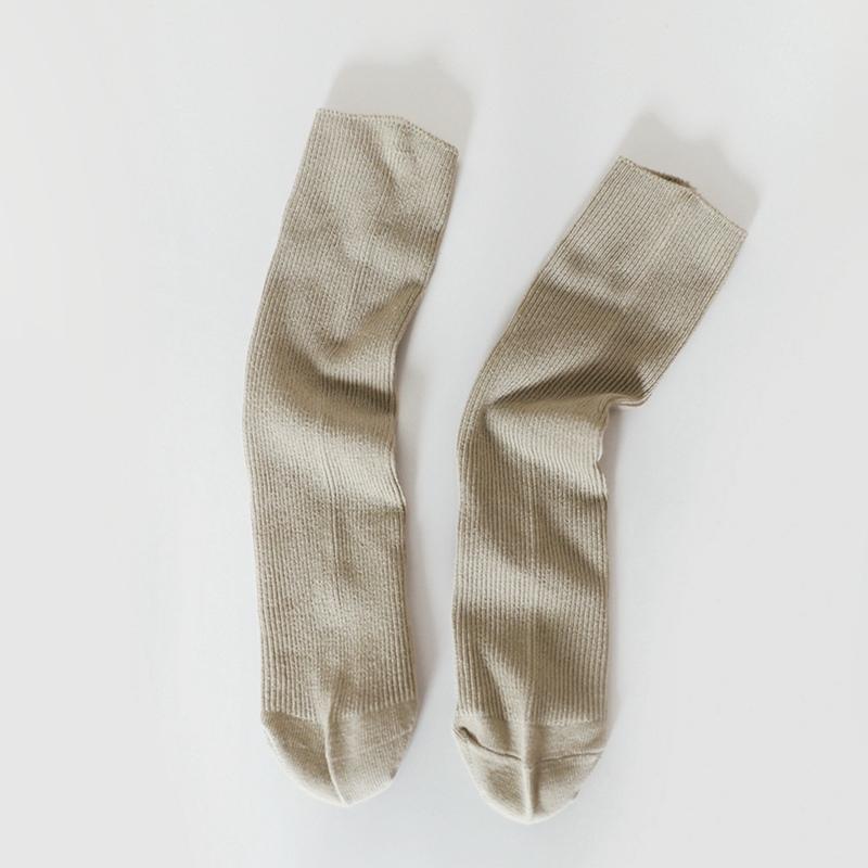 Детские носки Носки средней длины для мальчиков и девочек Однотонные детские носки