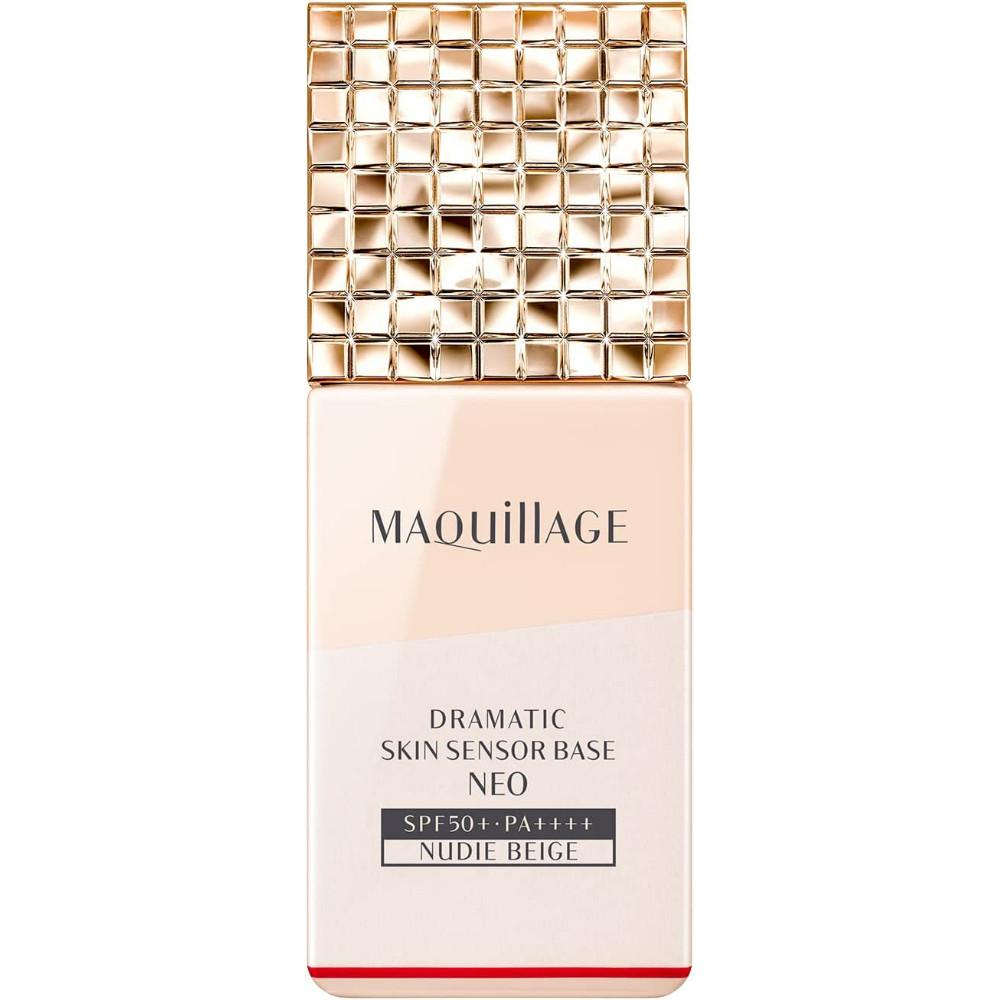 Shiseido Maquillage Dramatic Skin Sensor Base Neo SPF50 PA+++ Бежевый / Мятный (25мл)