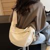 Сумка Сумка через плечо Женская холщовая сумка Повседневная Женская корейский ленивый стиль Сумка-пельмень