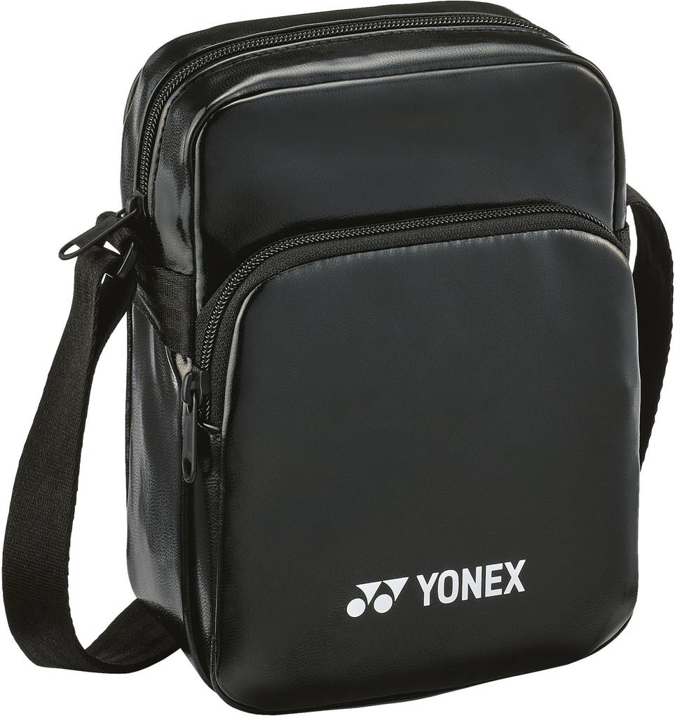 YONEX Tennis Shoulder Black Bag, Small, BAG25SS,
