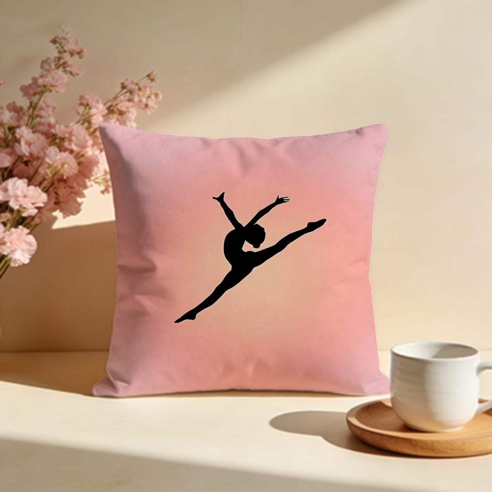 Rhythm Dance Steps Cushion Cover Soft Pillow Cases for Home Bedroom Living Room Sofa