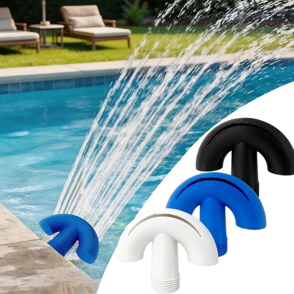 PLA Pool Fountain Sprinkler Swimming Pool Waterfall Sprayer Above Ground Pool Use